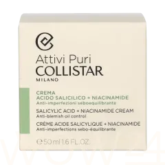 Collistar Pure actives salicylic acid + niacinamide cream thumbnail 2