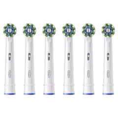 ORAL-B Cross Action White EB50 replacement brush heads 6 pcs. thumbnail 2