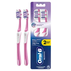ORAL-B Pro-3D White Whitening Clean Medium Toothbrush 2 pcs thumbnail 1