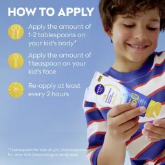 Nivea Sunscreen milk SPF 50+ Kids Daily UV Protect Milk thumbnail 5