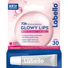 Labello Lip Balm SPF 30 Glowy Lips Berry thumbnail 1