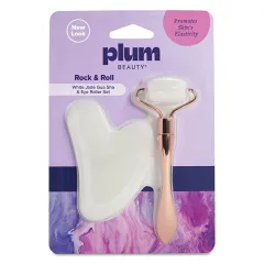 PlumBeauty Massage Roller and Gua sha Rock & Roll Set thumbnail 1