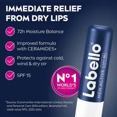 Labello Men Active 24h Moisture Lip Balm thumbnail 4