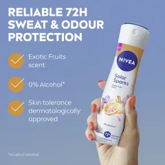 Nivea Antiperspirant spray Solar Sparks Anti-Perspirant 150 ml thumbnail 2