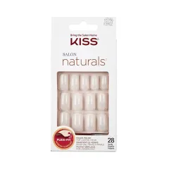 Kiss Kiss Natural nails suitable for painting 65996 Salon Naturals (Nails) 28 pcs thumbnail 1