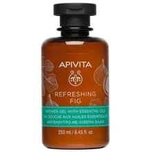 Apivita Refreshing Fig Shower Gel with Essential Oils thumbnail 1