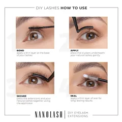 Nanolash DIY Eyelash Extensions Heartbreaker thumbnail 6