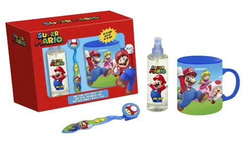 Super Mario toothbrush gift set