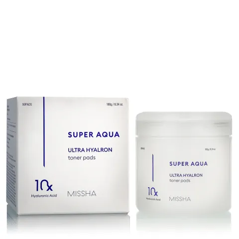 Super Aqua Ultra Hyalron Toner Pads