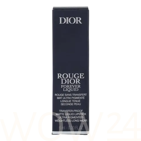 Highly pigmented Rouge Dior Forever Liquid