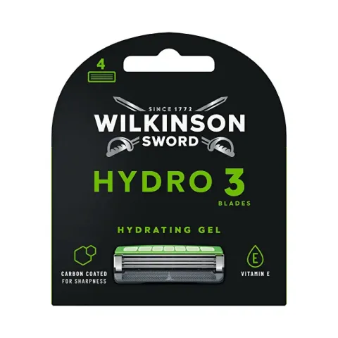 Hydro 3 Black Edition replacement heads 4 pcs