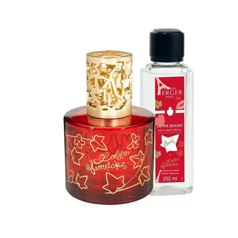 Gift set catalytic lamp Pure red + Sweet Lolita Lempicka refill 250 ml