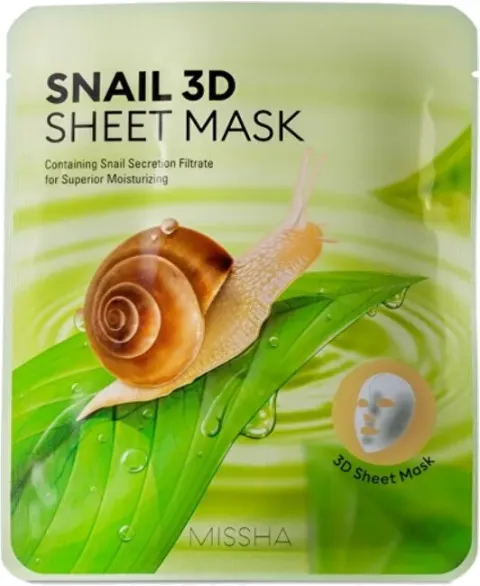 Snail 3D Sheet Mask