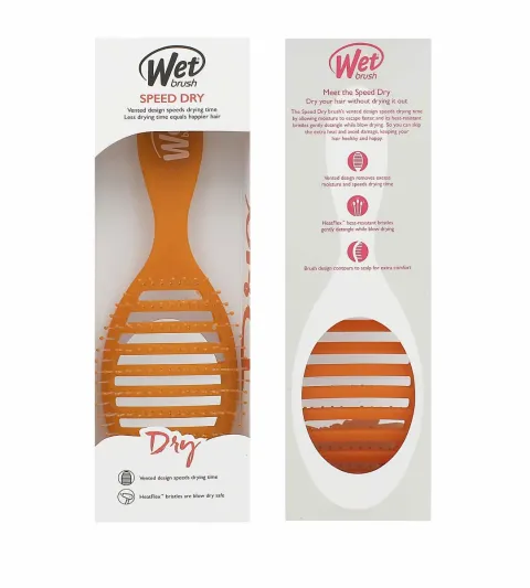 hairbrush Orange Crush Summer Quenchers Speed Dry