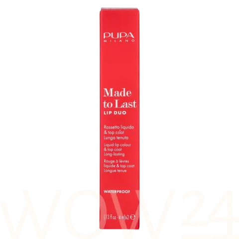 Pupa Made To Last Waterproof Lip Duo