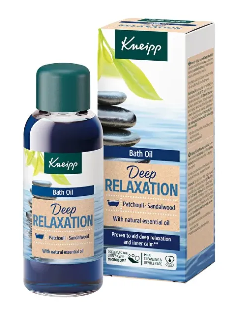 Deep relaxation bath oil