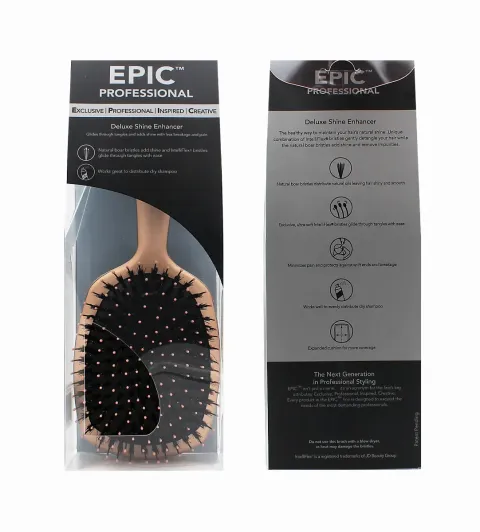 hairbrush Rose Gold EPIC Deluxe Shine Enhancer
