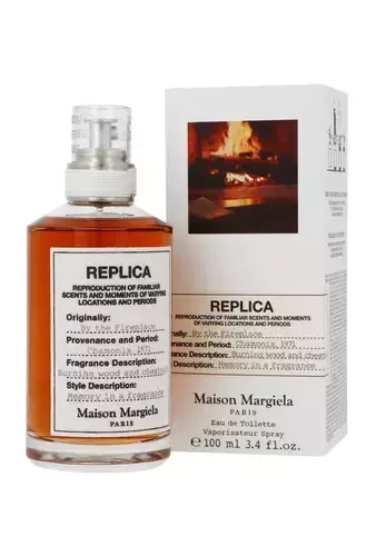 Replica By The Fireplace