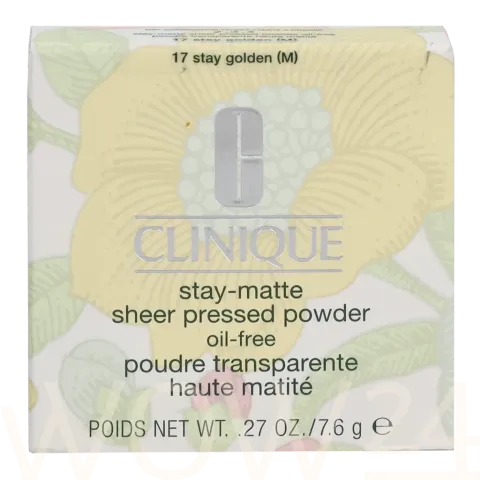 Stay-Matte Sheer Pressed Powder