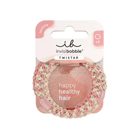 Elastic band Twistar Blush Braids 3 pcs