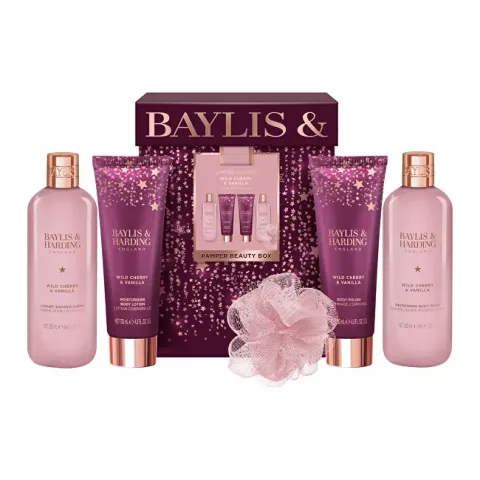 Wild Cherry &amp; Vanilla Body Care Gift Set 5 pcs.