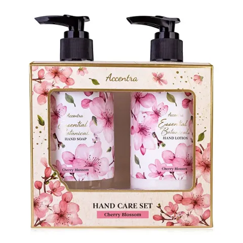 Cherry Blossom Essential Botanical Hand Care Pump Gift Set