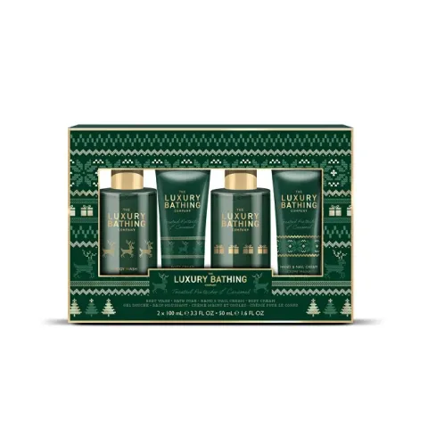 Pistachio &amp; Caramel Body Care Gift Set 4 pcs