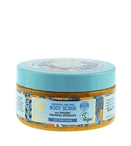 rakytníkový tělový peeling s borovicí 300 ml Oblepikha and Pine