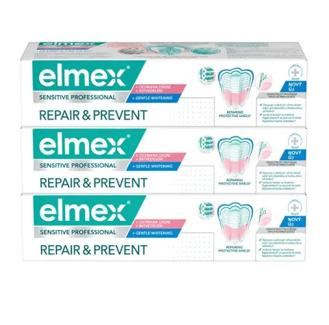 Toothpaste Repair &amp; Prevent Gentle White 3 x