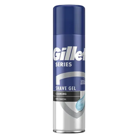 Shaving gel with charcoal (Cleansing Shave Gel)