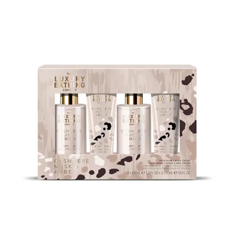 Cashmere, Musk &amp; Amber Gift Set 4 pcs