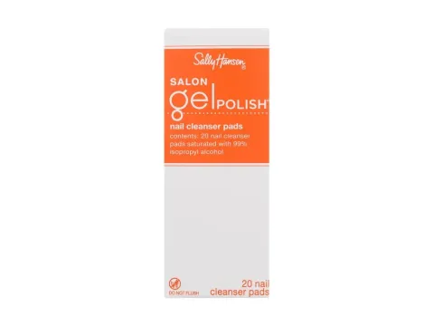 Salon gel polish nail cleanser pads