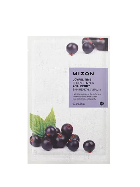 Canvas 3D mask with Acai Berry for healthy skin and vitality Joyful Time (Essence Mask Acai Berry) 23 g