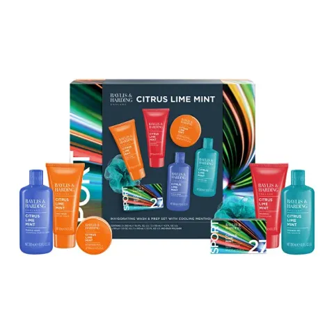 Citrus, Lime &amp; Mint Body Care Gift Set 7 pcs