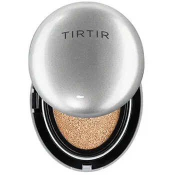 Brightening makeup in a sponge Mask Fit (Aura Cushion) 18 g - 27N Camel