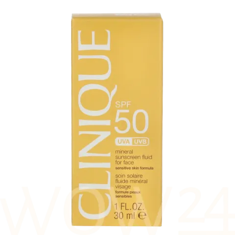 Sun Care Mineral Sunscreen Fluid For Face