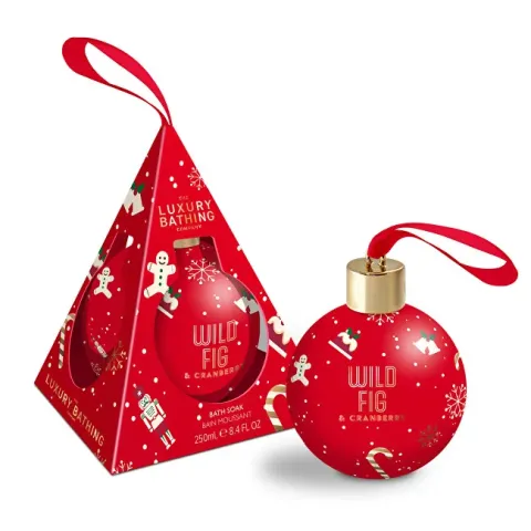 Bath foam in a flask Fig &amp; Cranberry