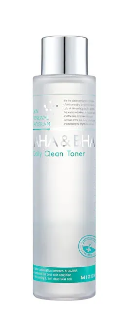 Exfoliating toner with acids and enzymes AHA &amp; BHA (Daily Clean Toner) 150 ml