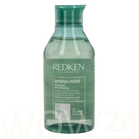 Amino-mint shampoo