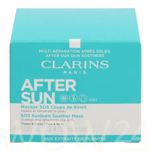 After sun sos sunburn soother mask