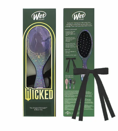 kartáč na vlasy + mašle Elphaba Original Detangler Wicked Kit