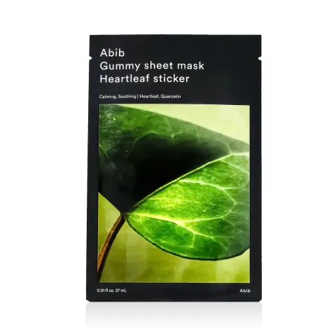 Gummy Sheet Mask Heartleaf Sticker