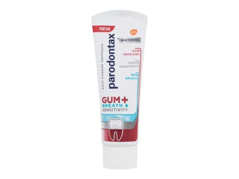 Gum+ breath &amp; sensitivity whitening
