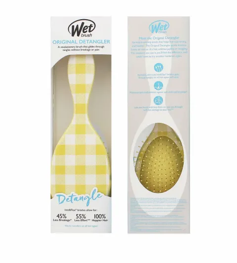 hairbrush Golden Gingham Original Detangler Coastal Charm