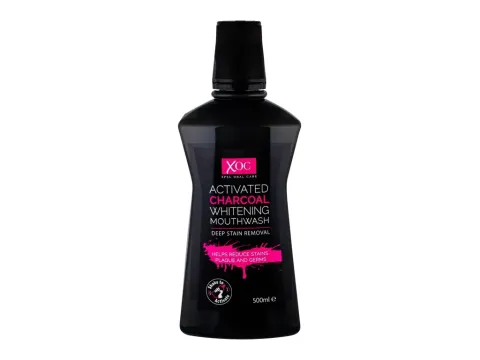 Oral care activated charcoal