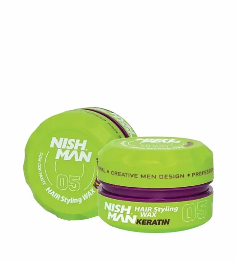 lesklý vlasový vosk 150 ml Hair Styling Wax Keratin