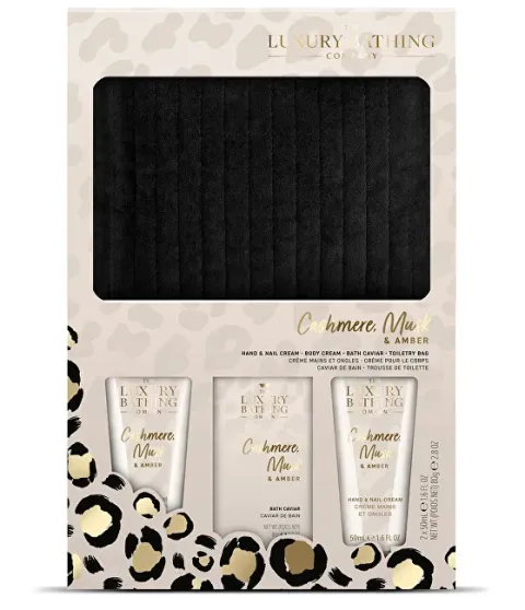 Cashmere, Musk &amp; Amber Body Care Gift Set 4 pcs