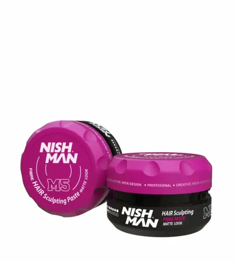 matt styling paste 132 g Fibre Hair Sculpting Matte Look M5