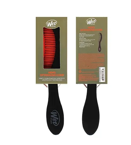 hairbrush black Men's Detangling Comb