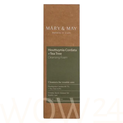 Mary &amp; May Houttuynia Cordata +Tea Tree Cleansing Foam